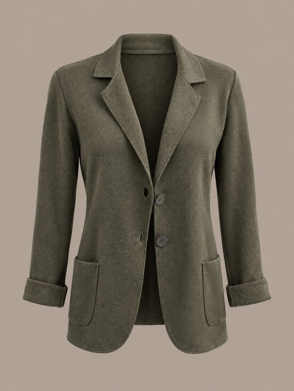 Crazy 8 Olive Green Knit Blazer Jacket